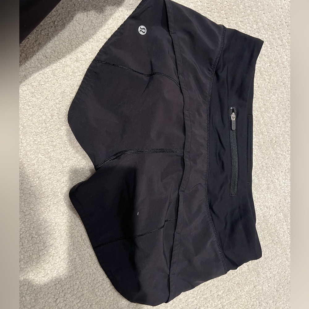 BLACK SPEED UP SHORTS 2.0- BARELY WORN